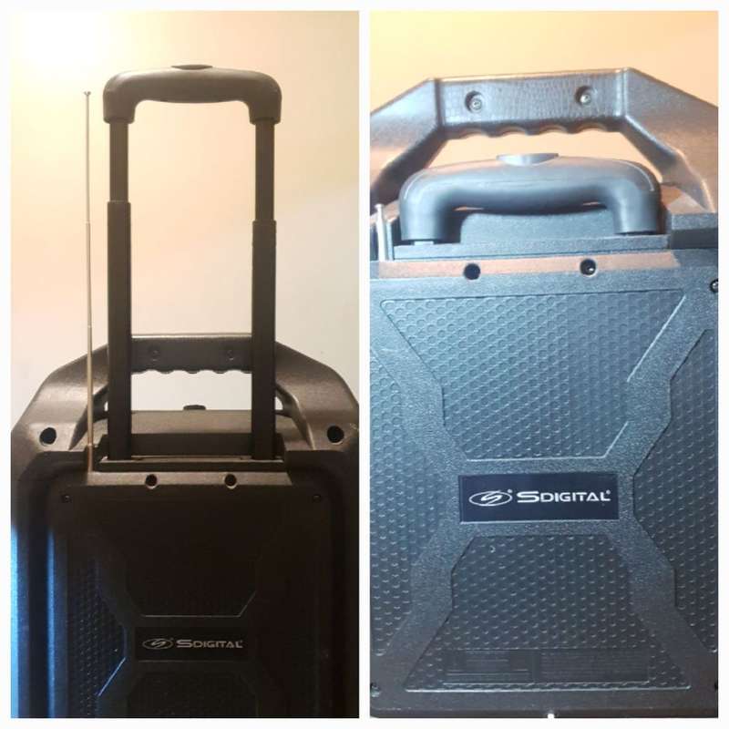 Demo Stock - Very powerful portable S. Digital Bass Cruzer Bluetooth Trolley speaker in Immaculate c