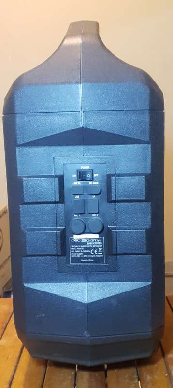 Demo Stock - Very powerful portable S. Digital Bass Cruzer Bluetooth Trolley speaker in Immaculate c