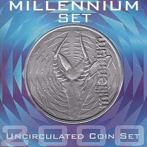 !! 2000 Millennium SA Mint UNC SET !! VERY SCARCE !! a Must Have for the Mandela collector !!