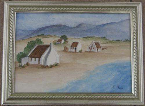 Huisie by die see deur Eliza