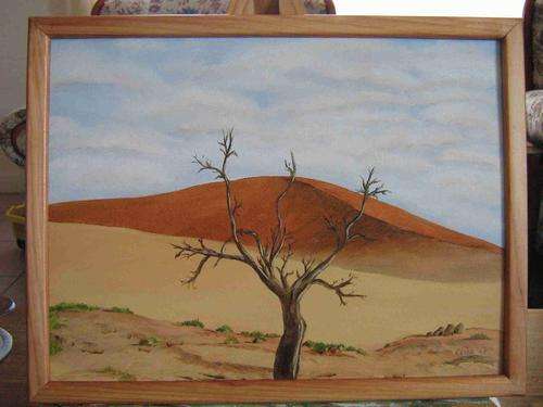 NAMIBIA DUNE & TREE - Unframed 400 x 300 (2)