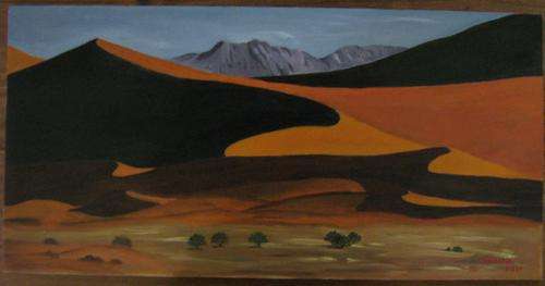 Sossusvlei 3 by Eliza - Unframed 600mm X 300mm