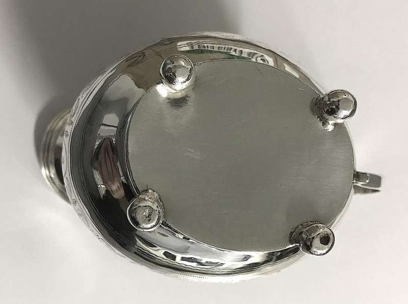 Antique Sterling Silver Cream Jug 1786 - 1821