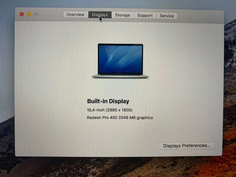 Apple MacBook Pro 15" Touch Bar Silver/2.6GHz/16GB/Radeon450/256GB