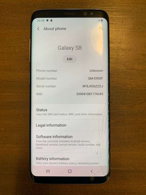 Galaxy S8(64GB) 64GB Orchid Grey