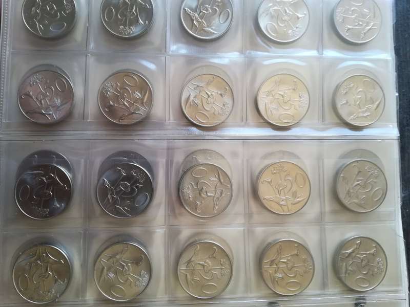 RSA Coin Collection 1965 to 1997 (Almost Complete 594 coins) Condition!!!
