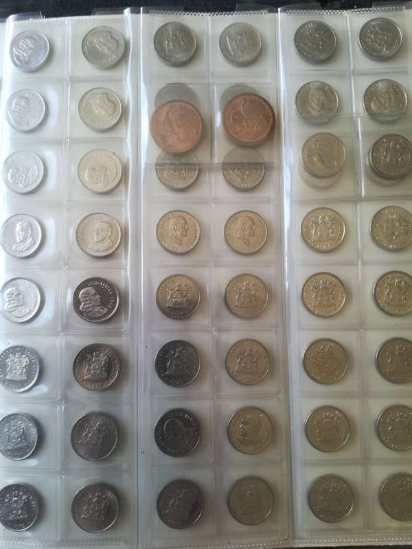 RSA Coin Collection 1965 to 1997 (Almost Complete 594 coins) Condition!!!