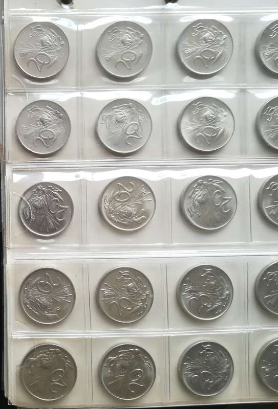 RSA Coin Collection 1965 to 1997 (Almost Complete 594 coins) Condition!!!