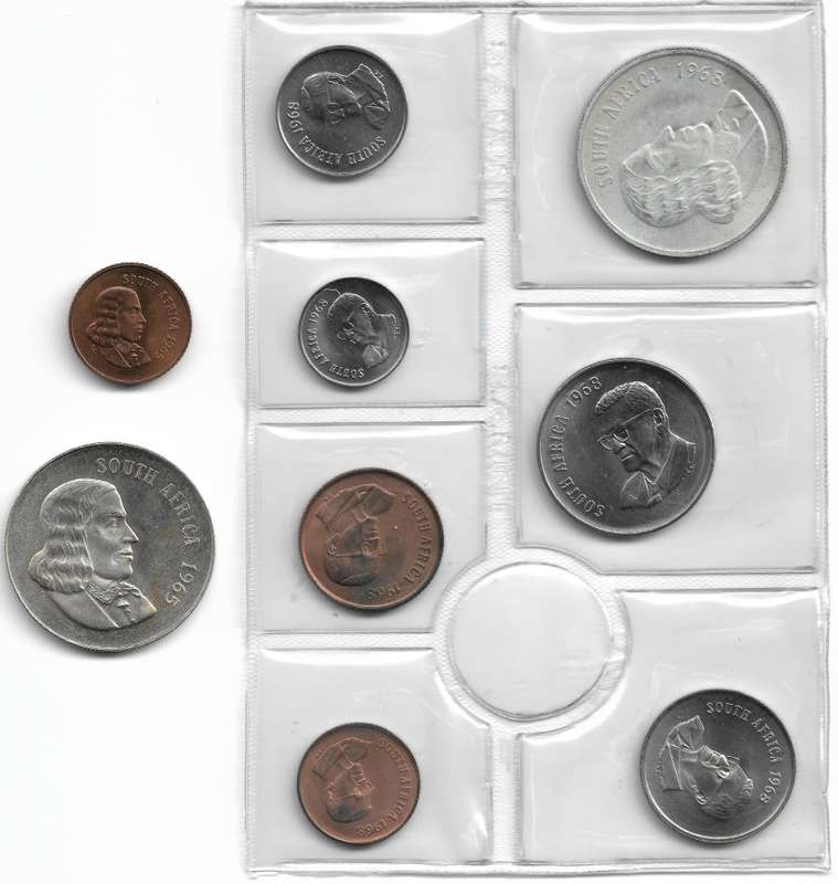 RSA Coin Collection 1965 to 1997 (Almost Complete 594 coins) Condition!!!