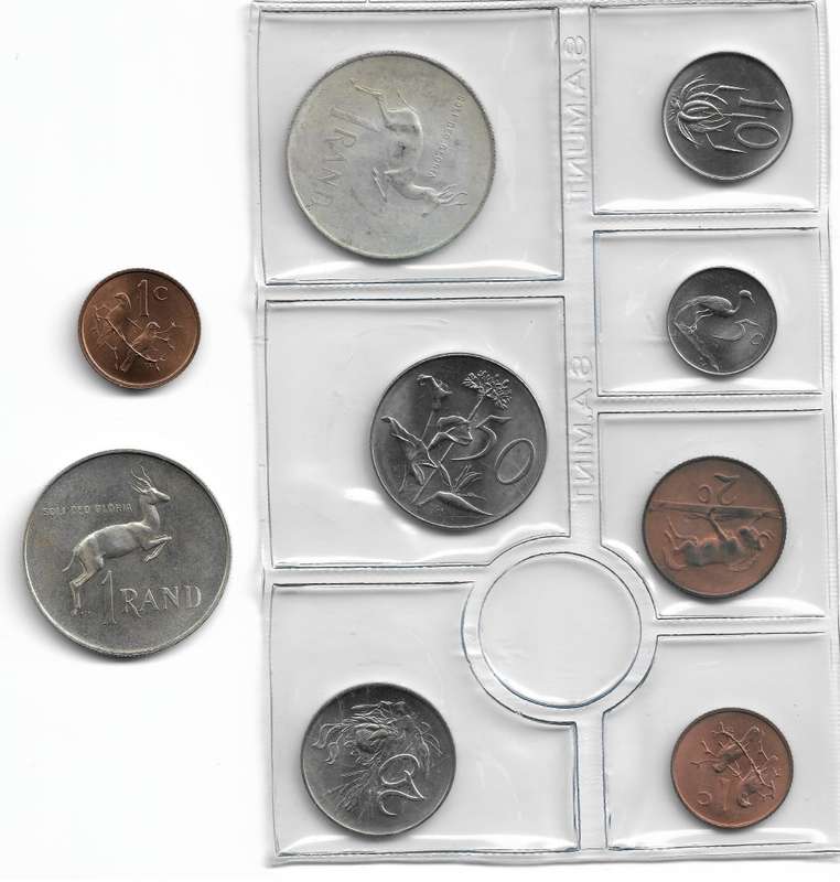 RSA Coin Collection 1965 to 1997 (Almost Complete 594 coins) Condition!!!
