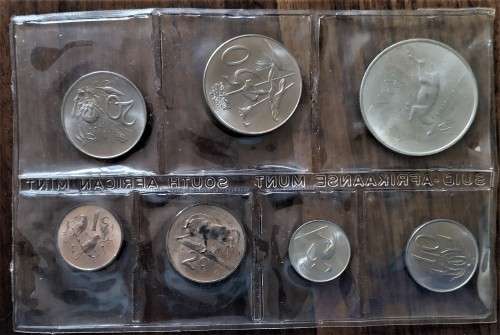 SA 1968 mint set R1 silver