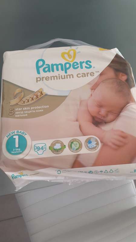 Pampers Premium Care Size 1 Nappies