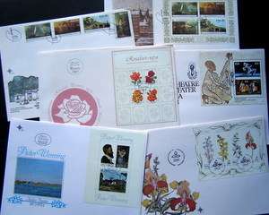 SOUTH AFRICA - Nine Large Format First Day Covers