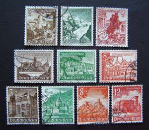 GERMAN REICH - Winterhilfswerk Stamps 1938 -1940