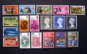 GREAT BRITAIN - Assorted Stamps - 1970