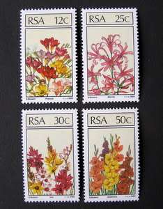 SOUTH AFRICA Mint Set - Flowers 1985