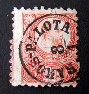 HUNGARY - 5Kr. Red 1871