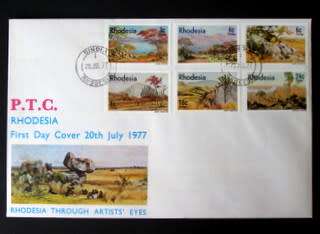 RHODESIA Cover - Artists of Rhodesia 1977