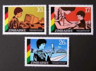 ZIMBABWE Mint Set - U.N. Decade for Women 1985