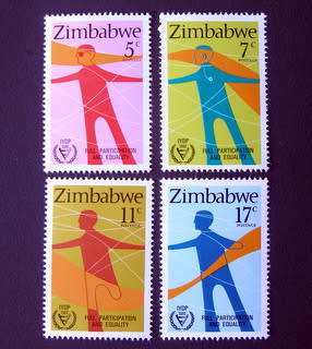 ZIMBABWE Mint Set - International Year of the Disabled 1981