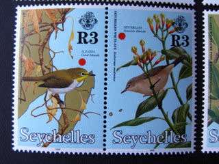 SEYCHELLES Mint Set - Birds 1996
