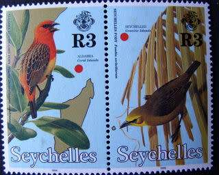 SEYCHELLES Mint Set - Birds 1996
