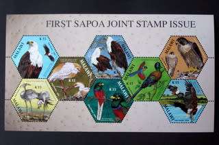 MALAWI Mint Miniature Sheet - National Birds of Southern African Countries - SAPOA Joint Issue 2004