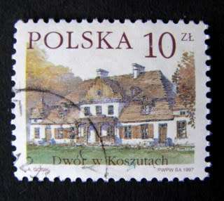 POLAND - Manor Houses Definitive: 10z. Koszuty 1997