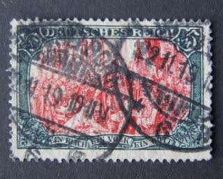 GERMANY - Large Scenes 5m. Red & Black (inscribed Deutsches Reich) 1902