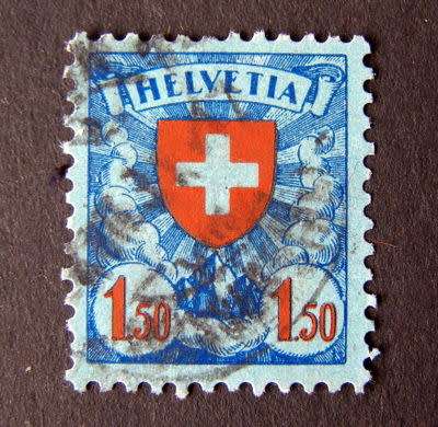 SWITZERLAND - 1f.50 Shield 1924
