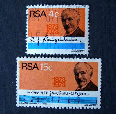 SOUTH AFRICA - C.J. Langenhoven 1973