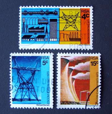 SOUTH AFRICA Set - ESCOM 1973