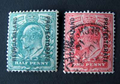 BECHUANALAND PROTECTORATE - King Edward VII Overprints 1904