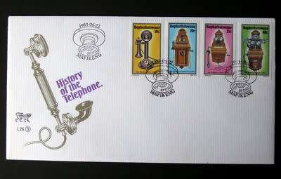 BOPHUTHATSWANA Cover - History of the Telephone 1983