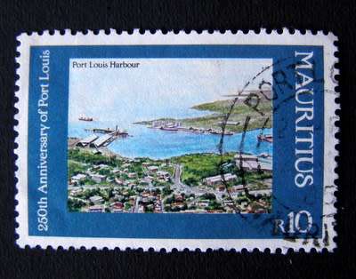 MAURITIUS - 10r. Anniv. of Port Louis 1985
