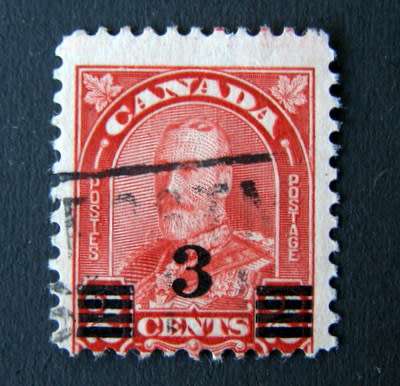 CANADA - KGV Surcharge Overprint 1932