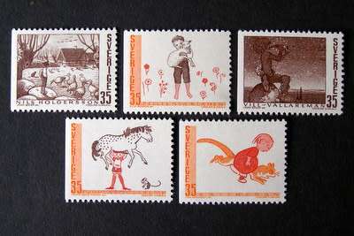 SWEDEN Mint Set - Swedish Fairy Tales 1969