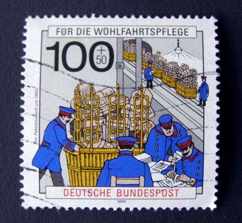 GERMANY - Humanitarian Relief Fund: Posts and Telecommunications 1990