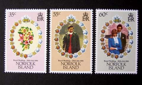 NORFOLK ISLAND Mint Set - Royal Wedding 1981