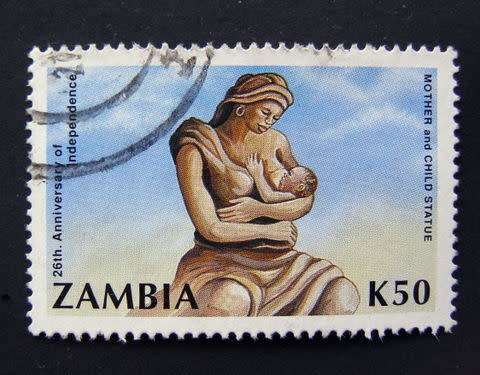 ZAMBIA - 26th Anniv. of Independence 1990