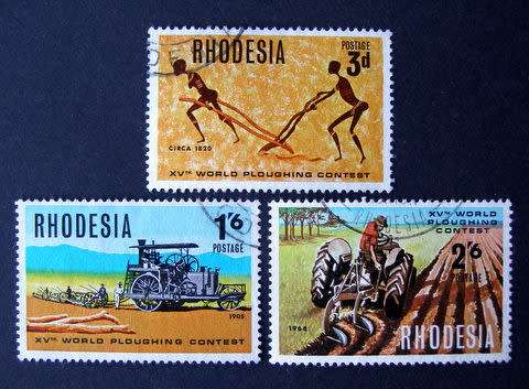 RHODESIA - 15th World Ploughing Contest 1968