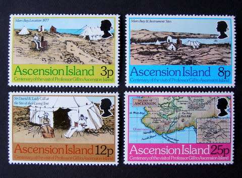 ASCENSION ISLAND Mint Set - Centenary of Visit of Prof. Gill 1977