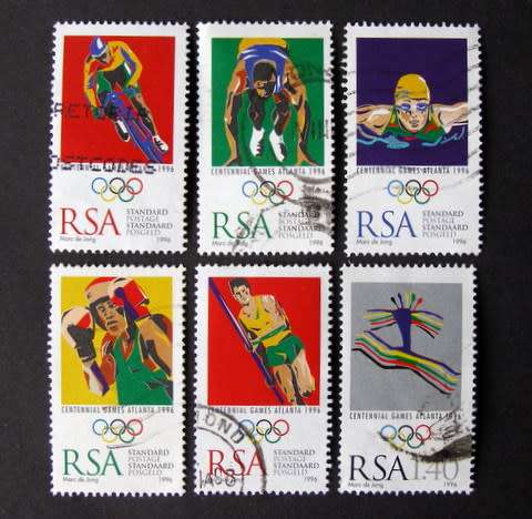 SOUTH AFRICA Set - Olympic Games, Atlanta 1996 //Sport