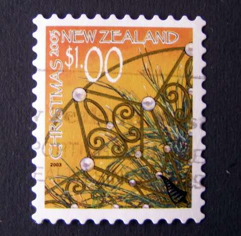 NEW ZEALAND - Christmas (reduced size, self-adhesive) 2003