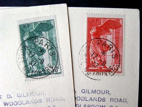 FRANCE Set on Art Postcards - National Museum 1937