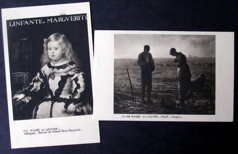 FRANCE Set on Art Postcards - National Museum 1937