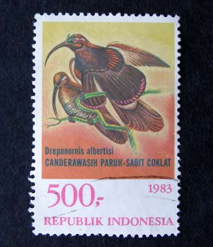 INDONESIA - Birds of Paradise 1983