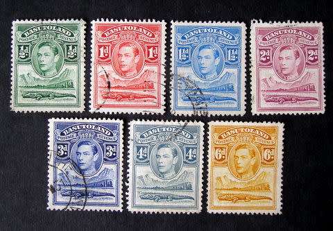 BASUTOLAND - King George VI Definitive 1938