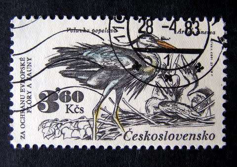 CZECHOSLOVAKIA - Nature Protection 1983 //Birds