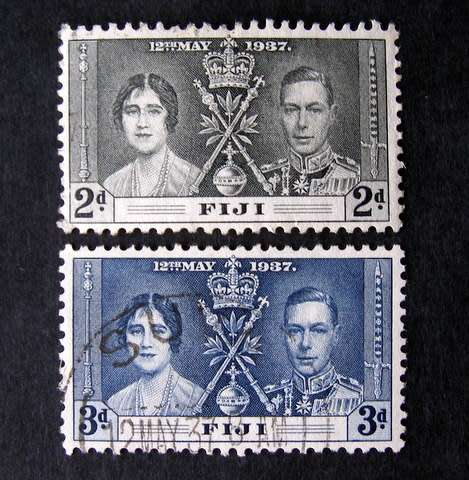 FIJI - Coronation 1937